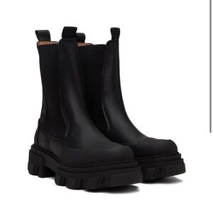 Ganni Cleated Chelsea - Black 37